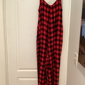 SPAGHETTI WIDE JUMPSUIT